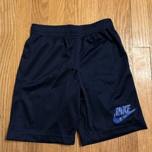 Nike Little Boys Dark Blue Athletic Shorts - Size 7